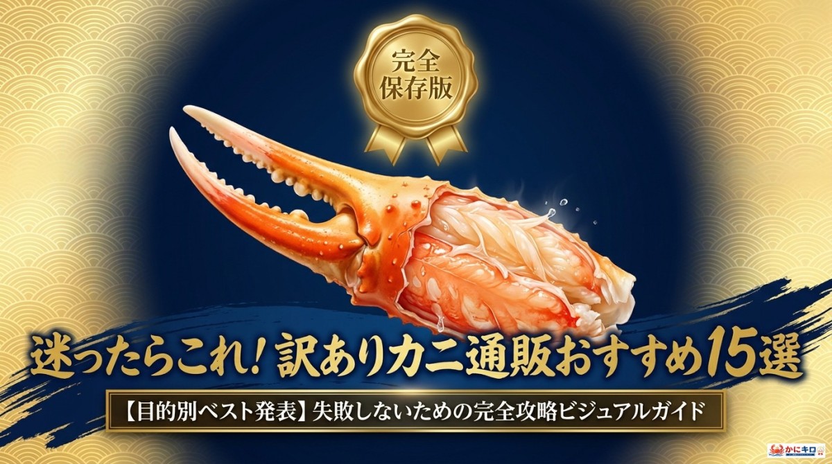 迷ったらこれ！訳ありカニ通販おすすめ15選【目的別ベスト発表】 | か