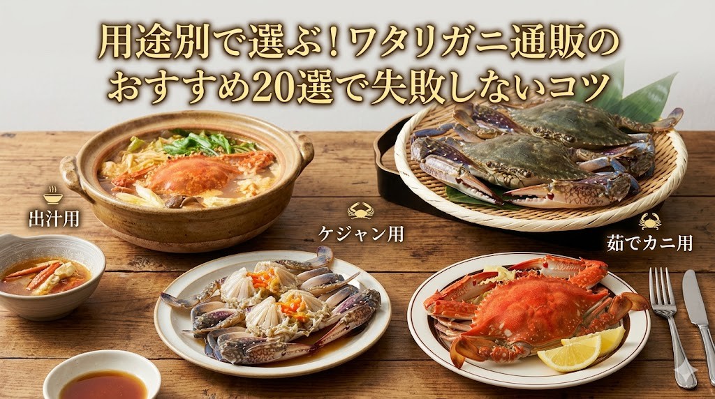 ワタリガニ 通販 おすすめ