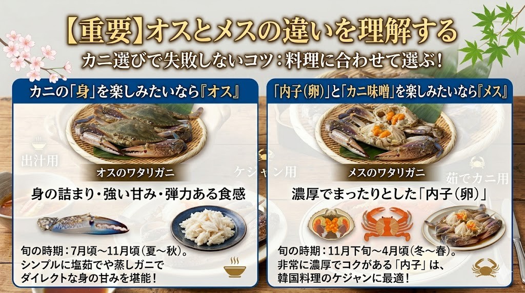 オスメス・用途の基礎知識!違いを理解する