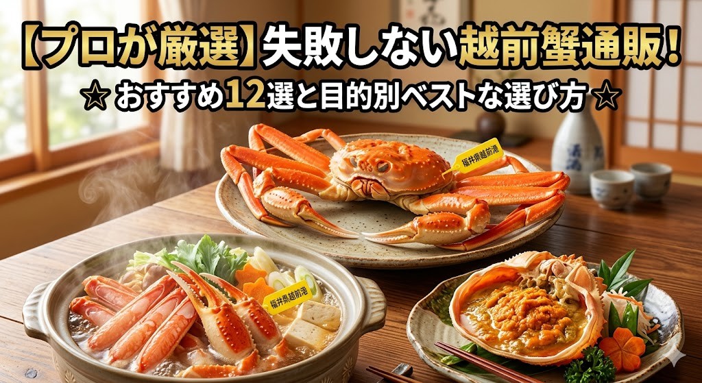 越前蟹 通販 おすすめ