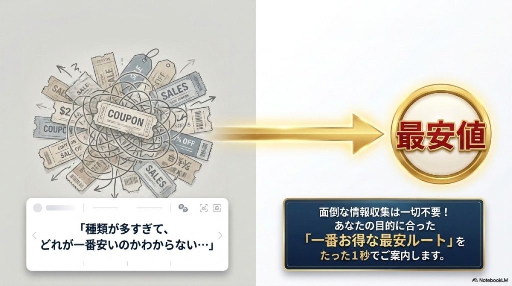 かに本舗 クーポン全7種!1秒で最安ルートがわかる超速診断