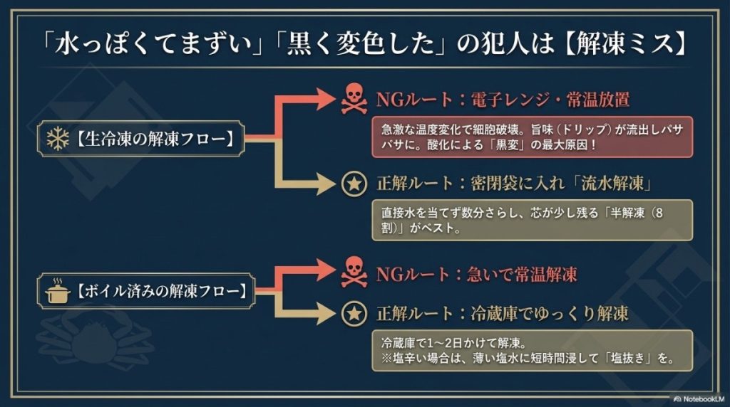 味・鮮度の口コミ:「まずい」「塩辛い」「黒変した」原因とプロの添削