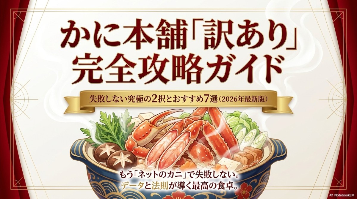 かに本舗 訳ありで迷ったらこれ!失敗しない究極の2択とおすすめ7選