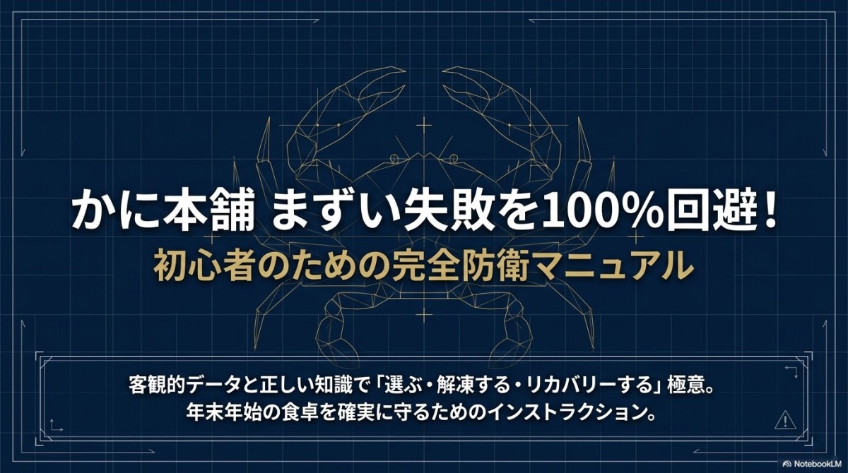かに本舗 まずい失敗を100%回避!初心者の完全防衛マニュアル