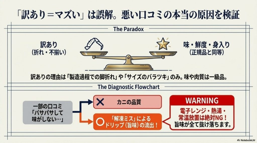 【悪い口コミ】「パサパサ・味がしない」と失敗する本当の原因と回避策