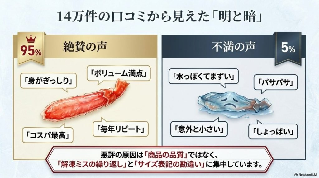 かに本舗の口コミ・評判を徹底検証!ズワイガニやタラバガニの実力は?