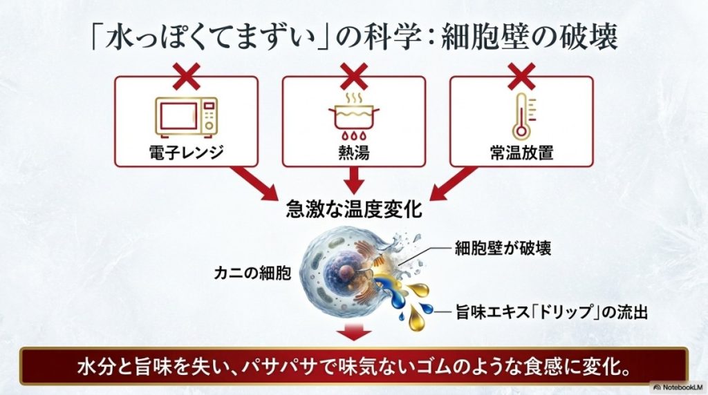 「まずい・小さい・しょっぱい」かに本舗の悪評に対する科学的対策