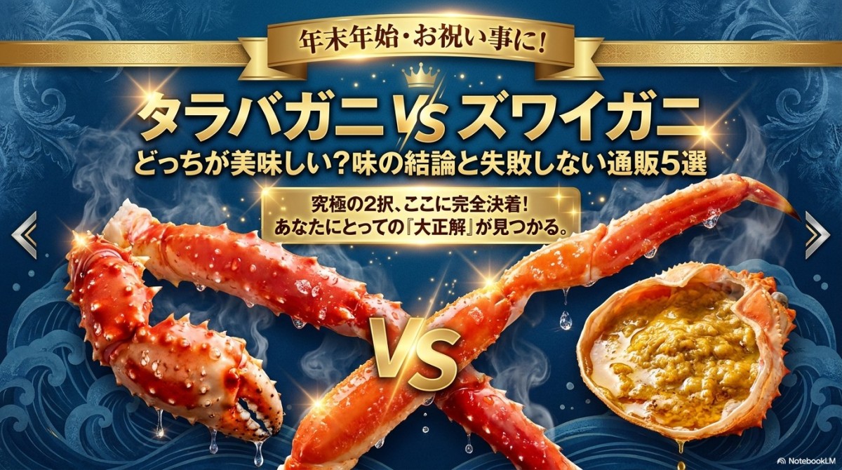 タラバガニ ズワイガニ どっちが美味しい
